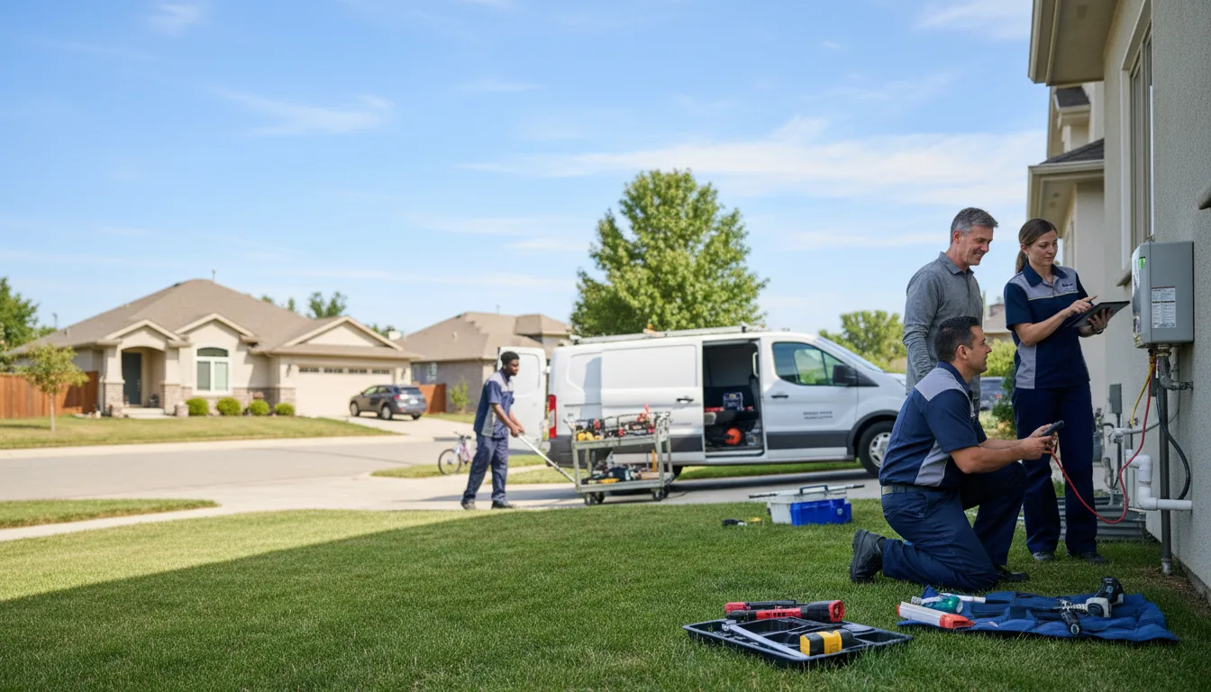Tankless water heater service in Derry, PA